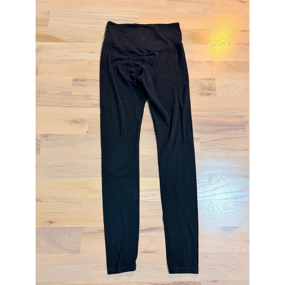 Athleta ST Sm TALL Elation Ultra High Rise 7/8 Tight Leggings Black Soft Yoga